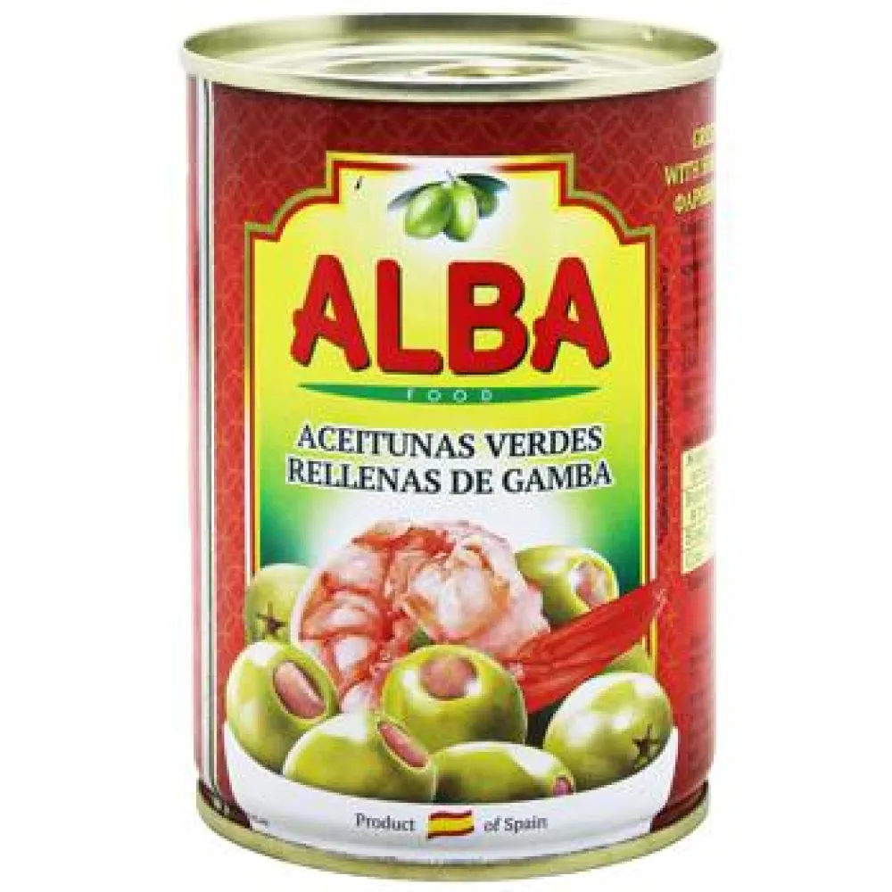 Оливки Alba з креветкою 300мл  арт. 10700 