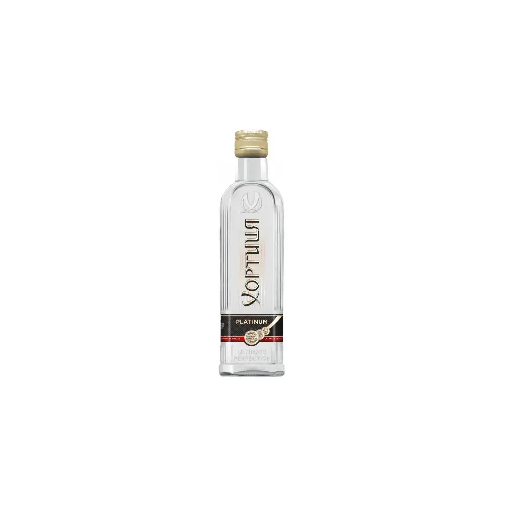 Горілка Хортиця Platinum 0,25л  арт. 06477 