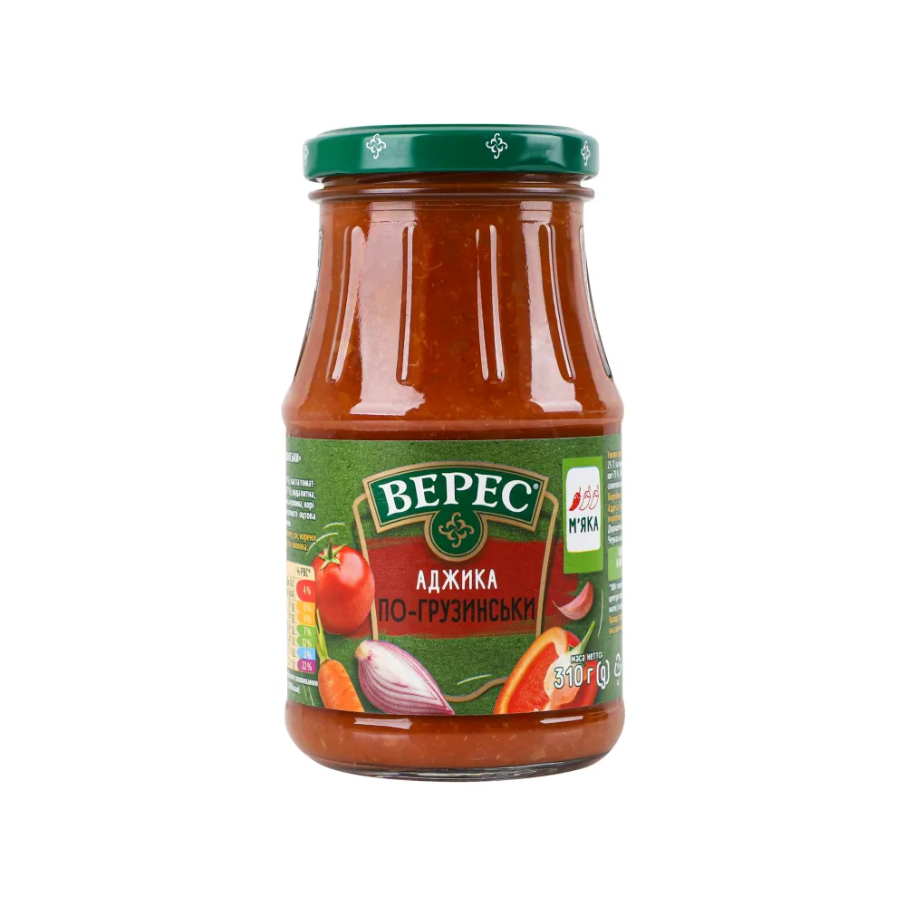 Аджика Верес По-грузински 310гр  арт. 00374 
