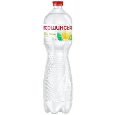 Вода Моршинська лим\лайм\мята слабогаз. 1.5л  арт. 02912