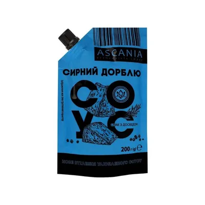 Соус Асканія Сирний Дорблю дой-пак 200гр  арт. 07608