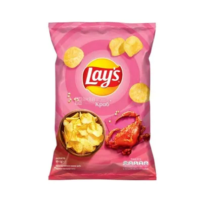 Чипси Lay's краб 60гр  арт. 06584
