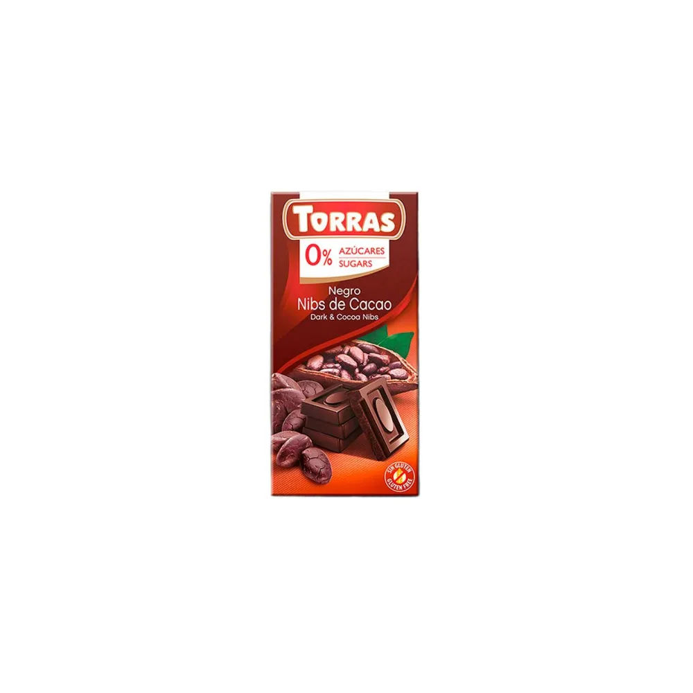 Шоколад Torras Чоний кава б/ц 75гр  арт. 07089 