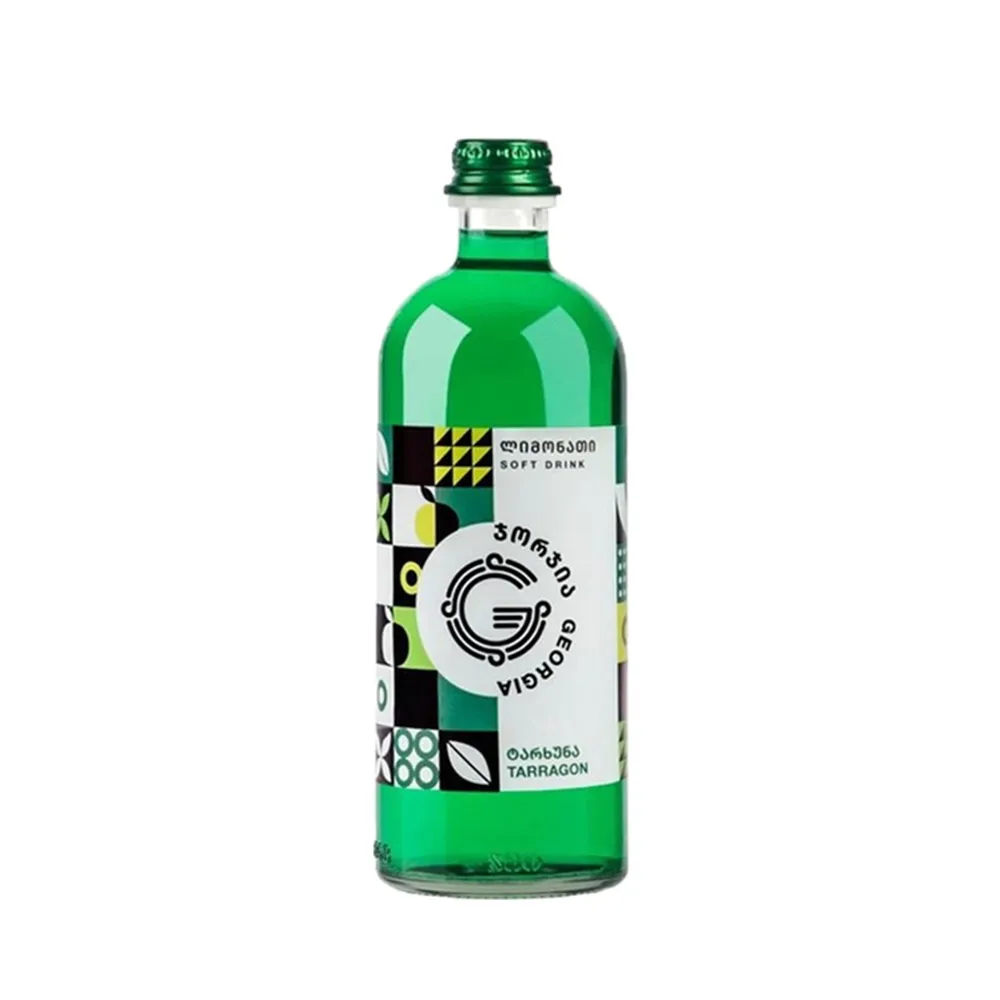 Напій газований Georgia Лимонад тархун 0,5л  арт. 00155 
