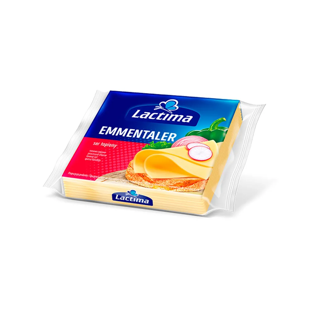 Сир плав. Lactima Emmentaler 130гр  арт. 06954 