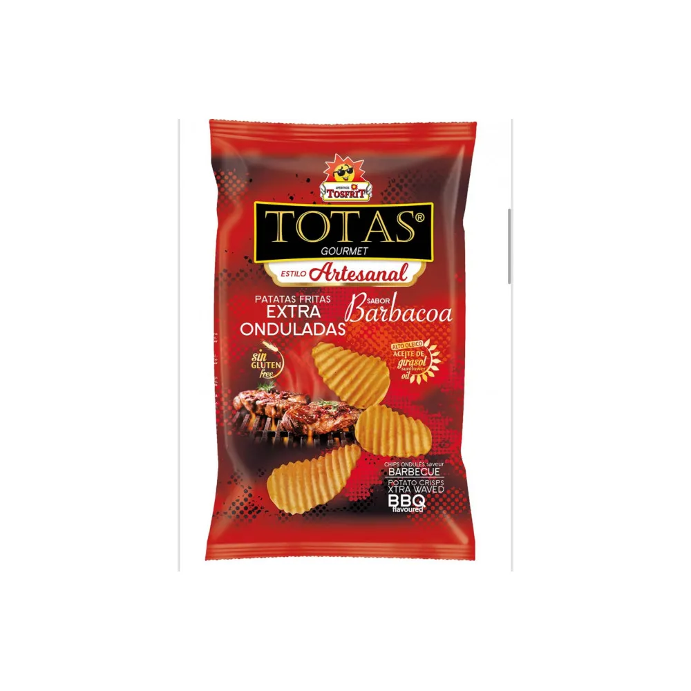 Чипси Totas BBQ 130гр  арт. 08823 