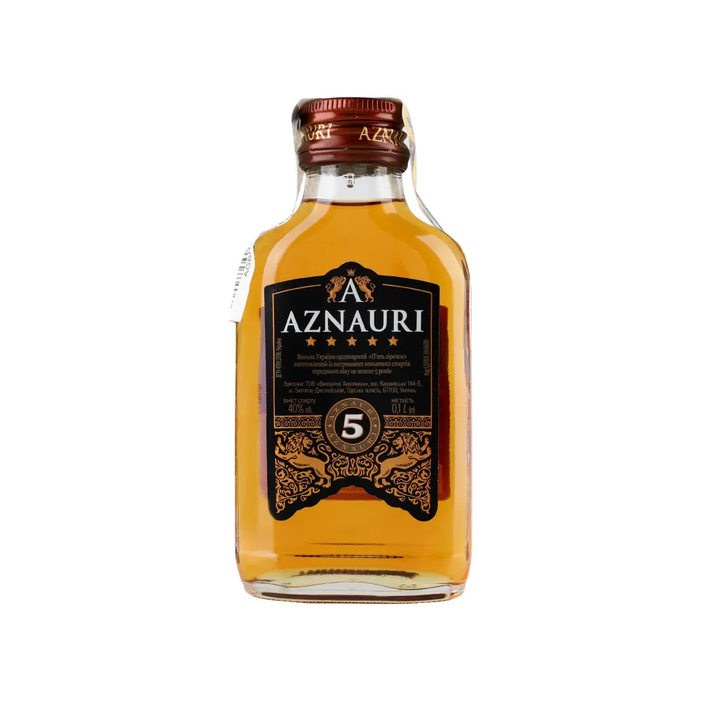 Бренді Aznauri 5* 0.1л  арт. 03214 