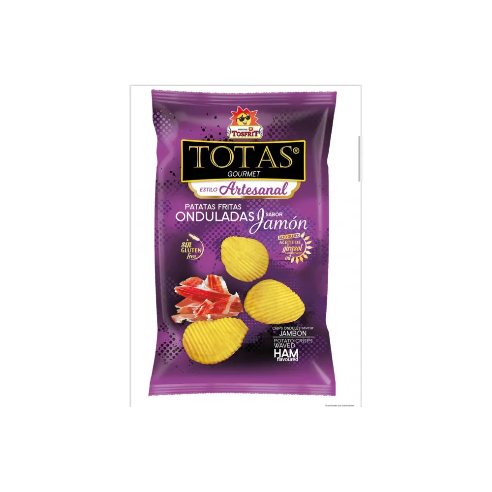 Чипси Totas Хамон 130гр  арт. 08540 