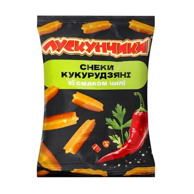 Снек Лускунчик Чилі 130гр  арт. 09597