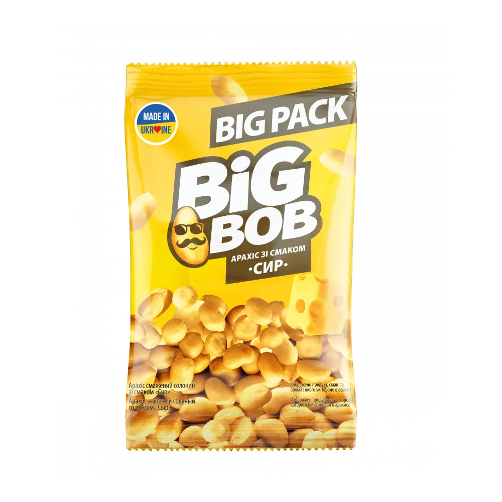 Арахіс Big Bob Сир 120гр  арт. 07018 