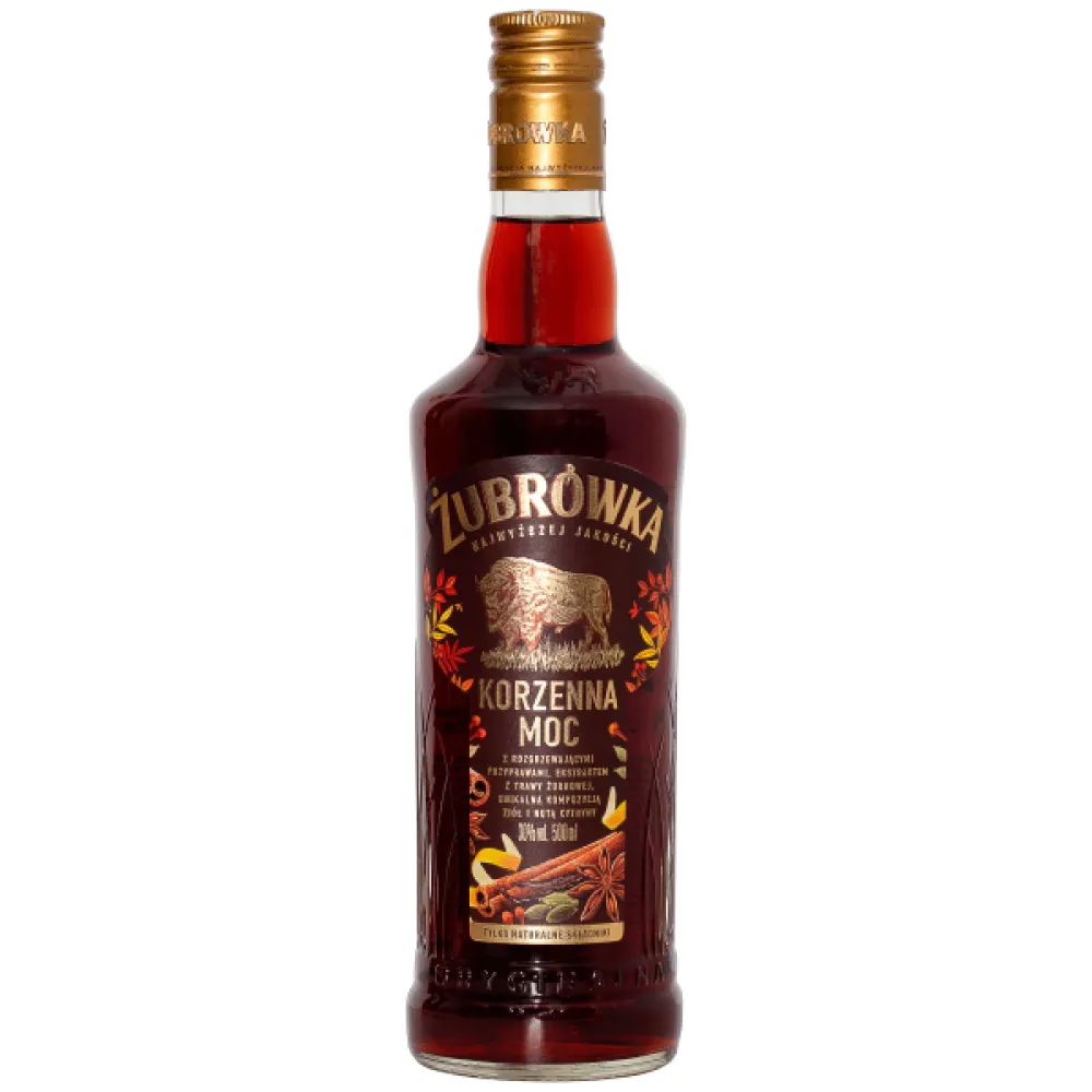 Лікер Zubrowka Korzenna Moc 0.5л  арт. 06255 