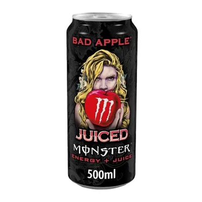 Енергетичний напій Monster Bad Apple з/б 0.5л  арт. 11021