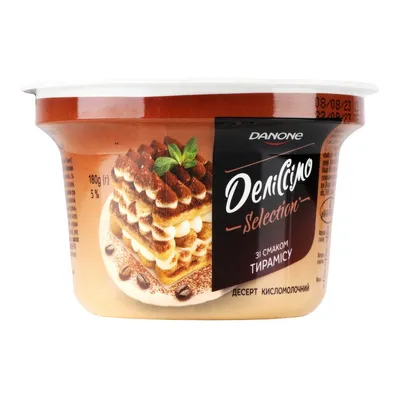 Десерт Danone Деліссімо тирамісу 180гр  арт. 07318