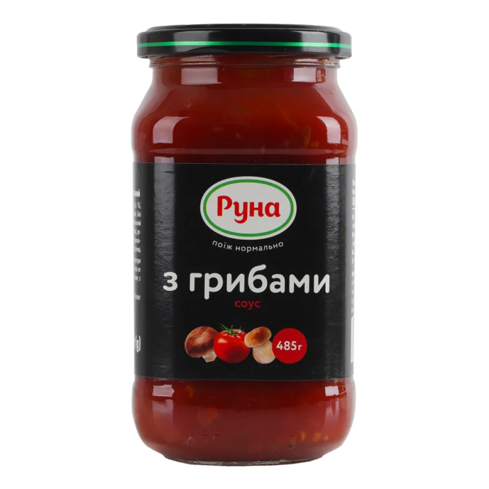 Соус Руна з грибами 480гр  арт. 01000 