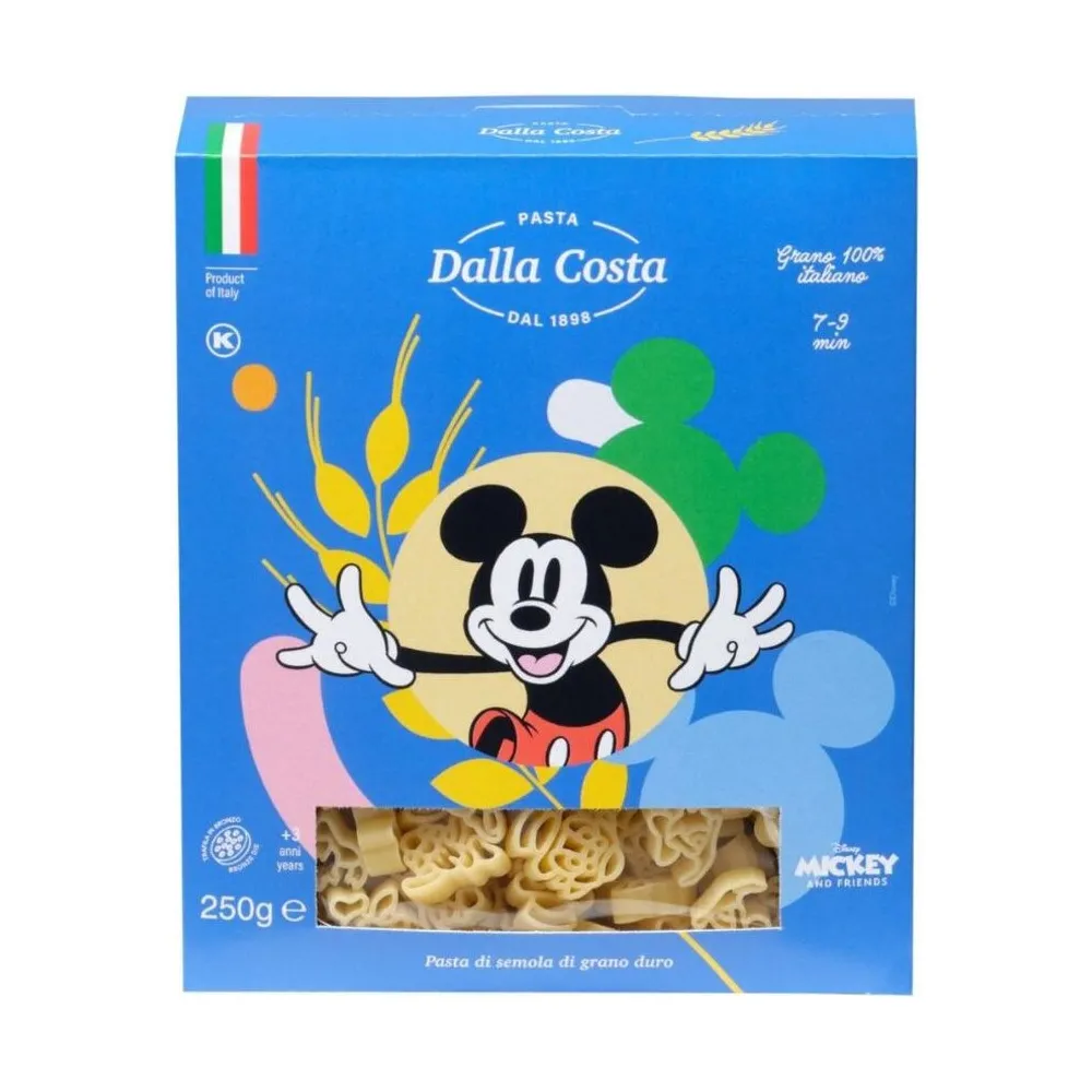 Макарони Dalla Costa Disney Mickey Mouse 250гр  арт. 09435 