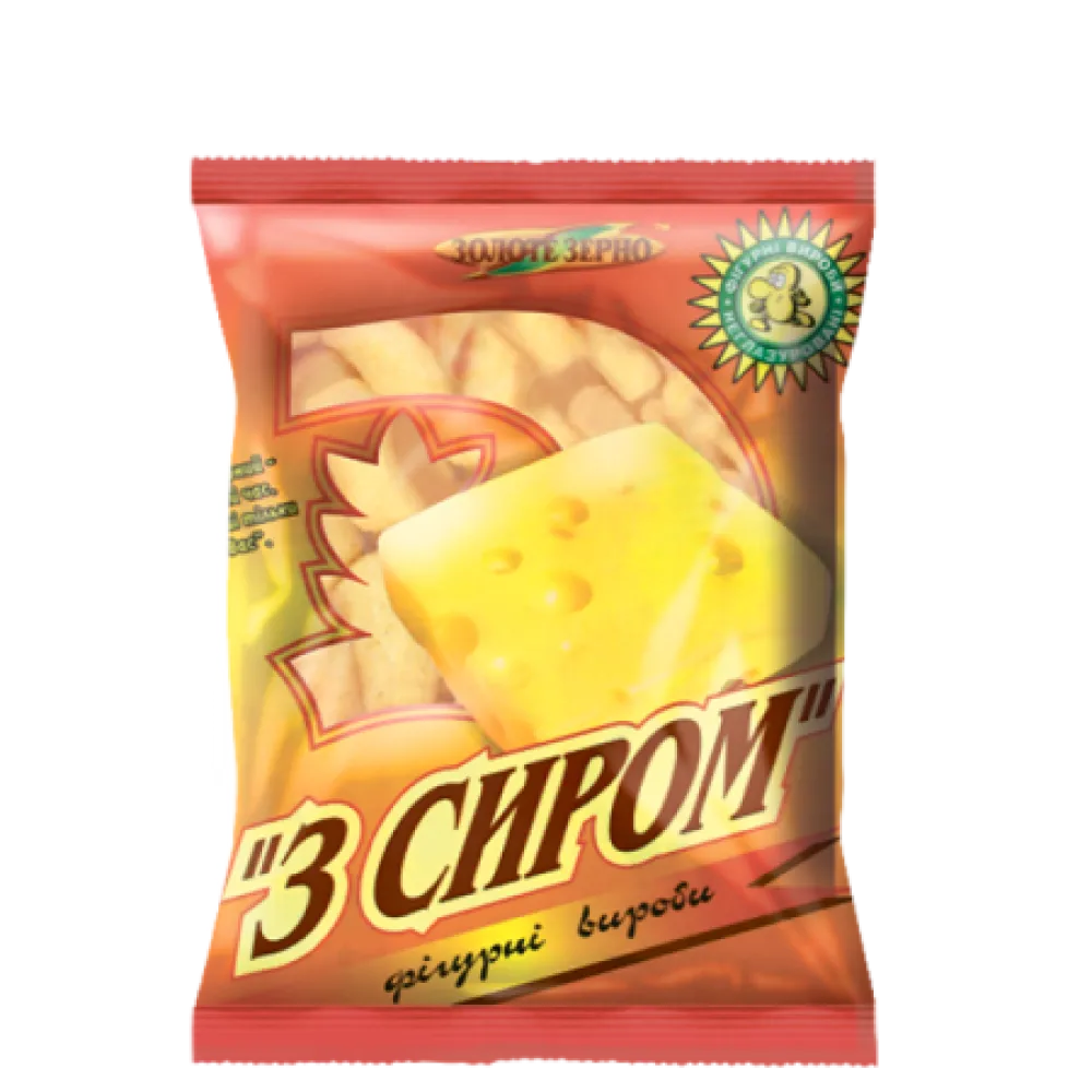 Кукурудзяні палички Золоте Зерно Сир 60гр  арт. 01143 