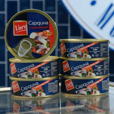 Сардина Varo в том. соусі арт. 00470