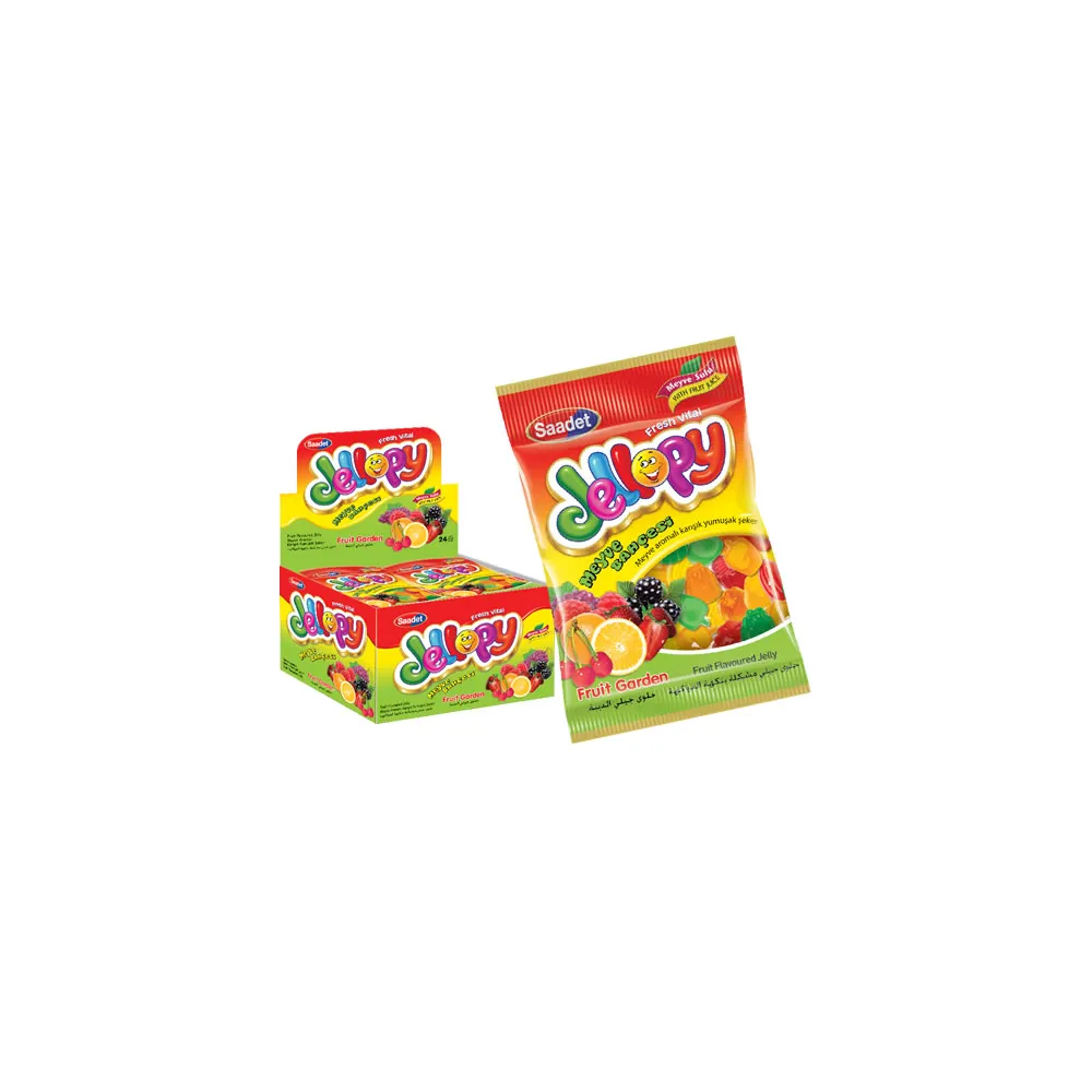 Желейна цукерка Jellopy Фрукти 15гр  арт. 07239 