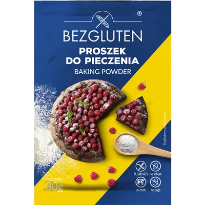 Розпушувач Bezgluten 30гр  арт. 08486