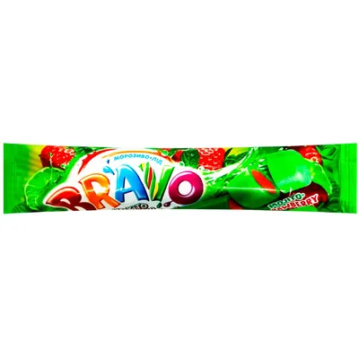 Морозиво Bravo Лід мохіто-полуниця 70гр  арт. 10988