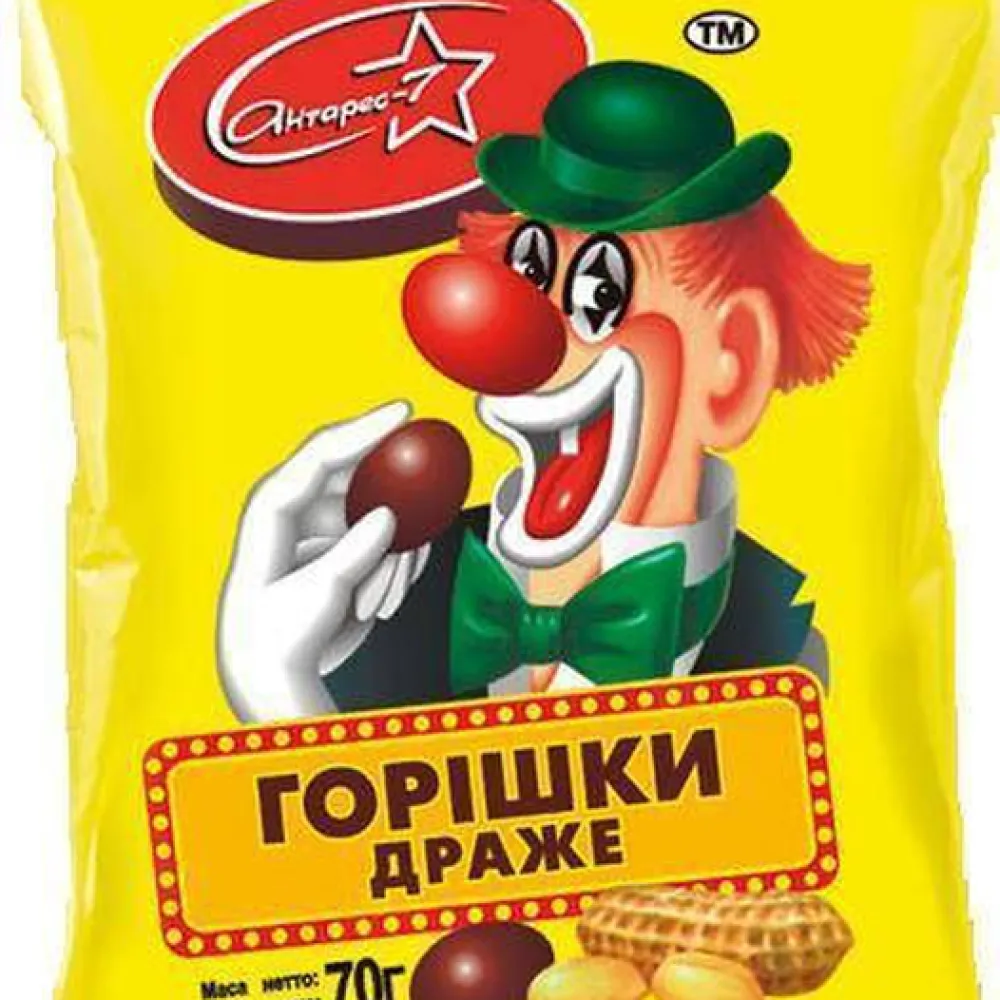 Драже Clown з арах. 60гр  арт. 06538 