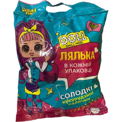 Кукурудзяні палички Обана! з іграшкою Doll 100гр  арт. 05504