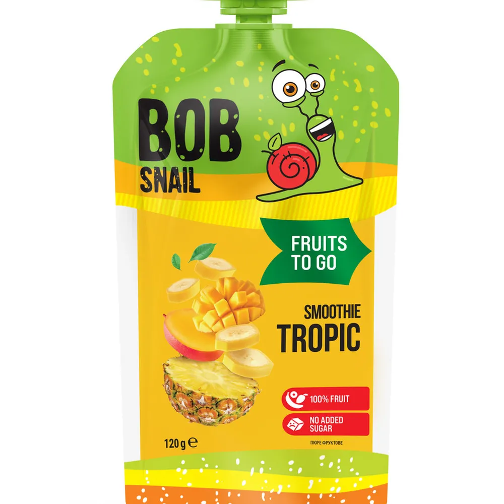 Смузі Bob Snail Бан-анан-манго 120гр  арт. 06731 