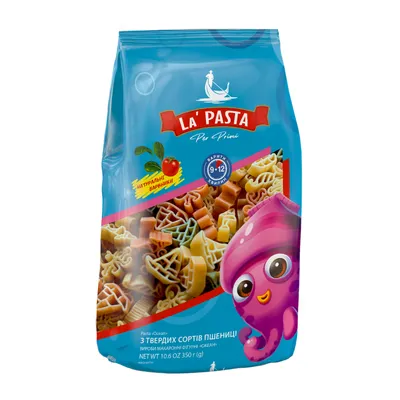 Макарони La Pasta Океан 350гр  арт. 08255