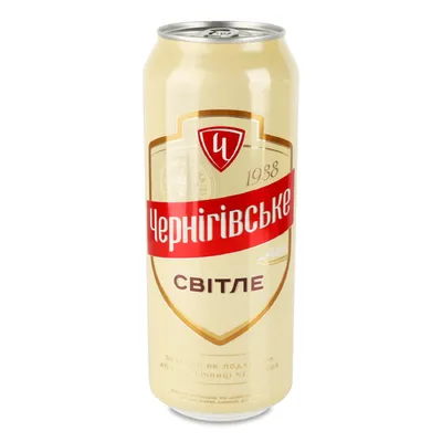 Пиво Чернігівське Світле ж/б 0,5л  арт. 02929