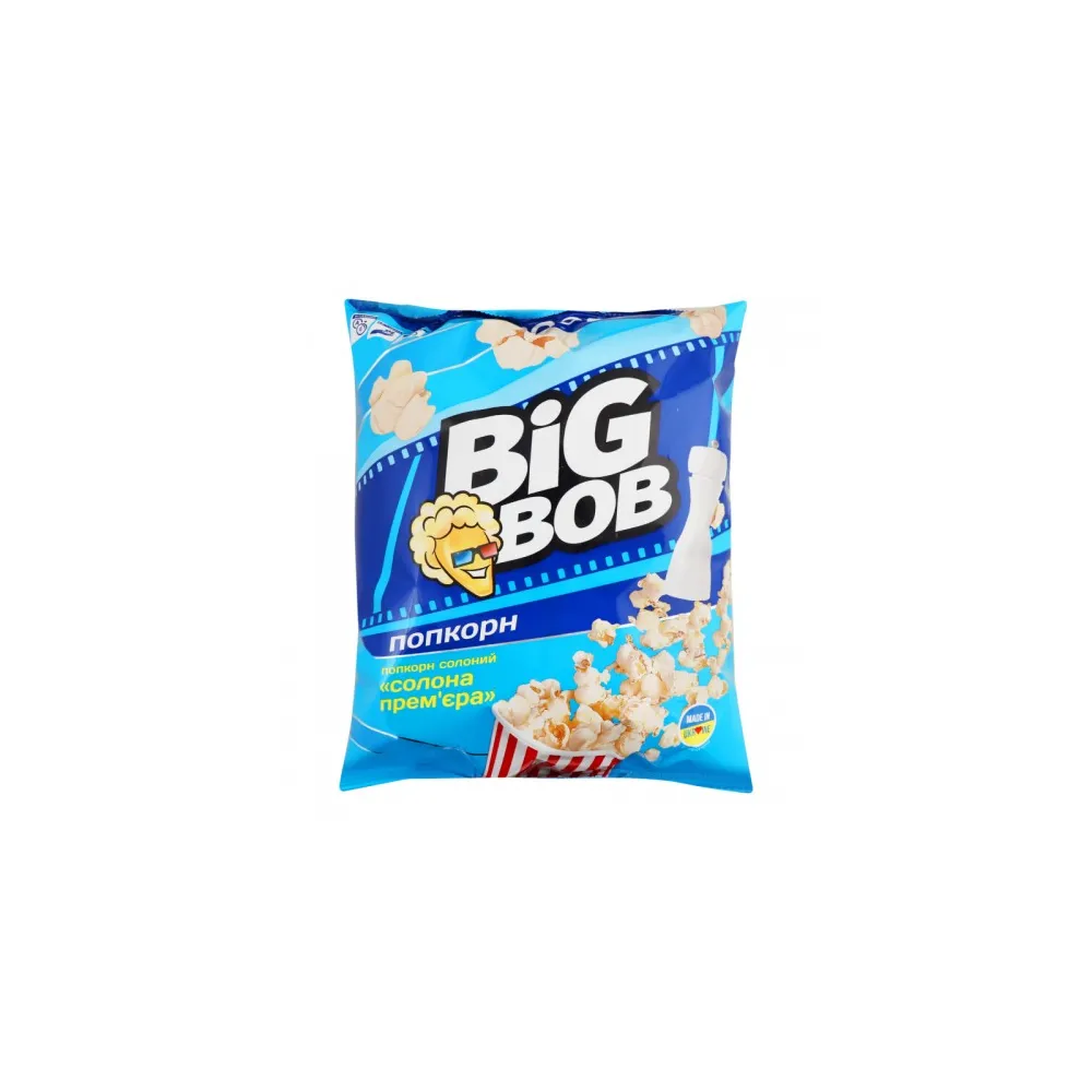 Попкорн Big Bob Солона Прем. 80гр  арт. 02999 