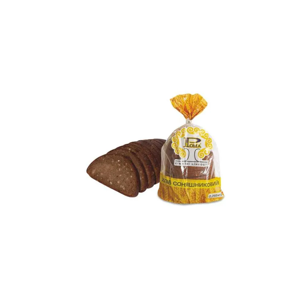Хліб Рома Соняшниковий наріз. 280гр  арт. 01275 