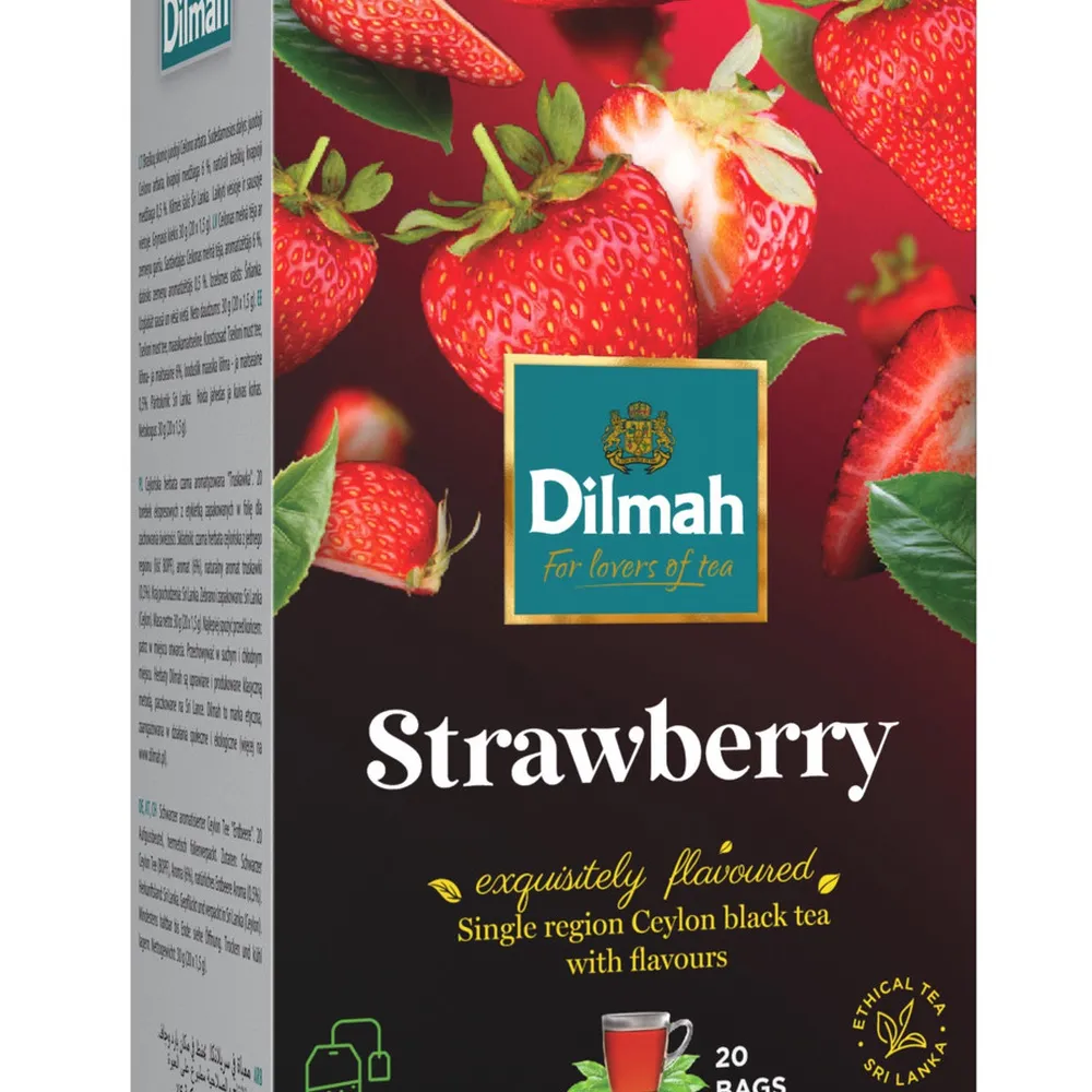 Чай Dilmah полуниця 20пак  арт. 07609 