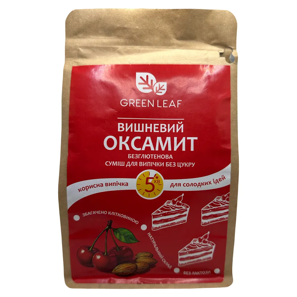Суміш для випічки Green Leaf Вишневий оксамит б/ц 300гр  арт. 08569 