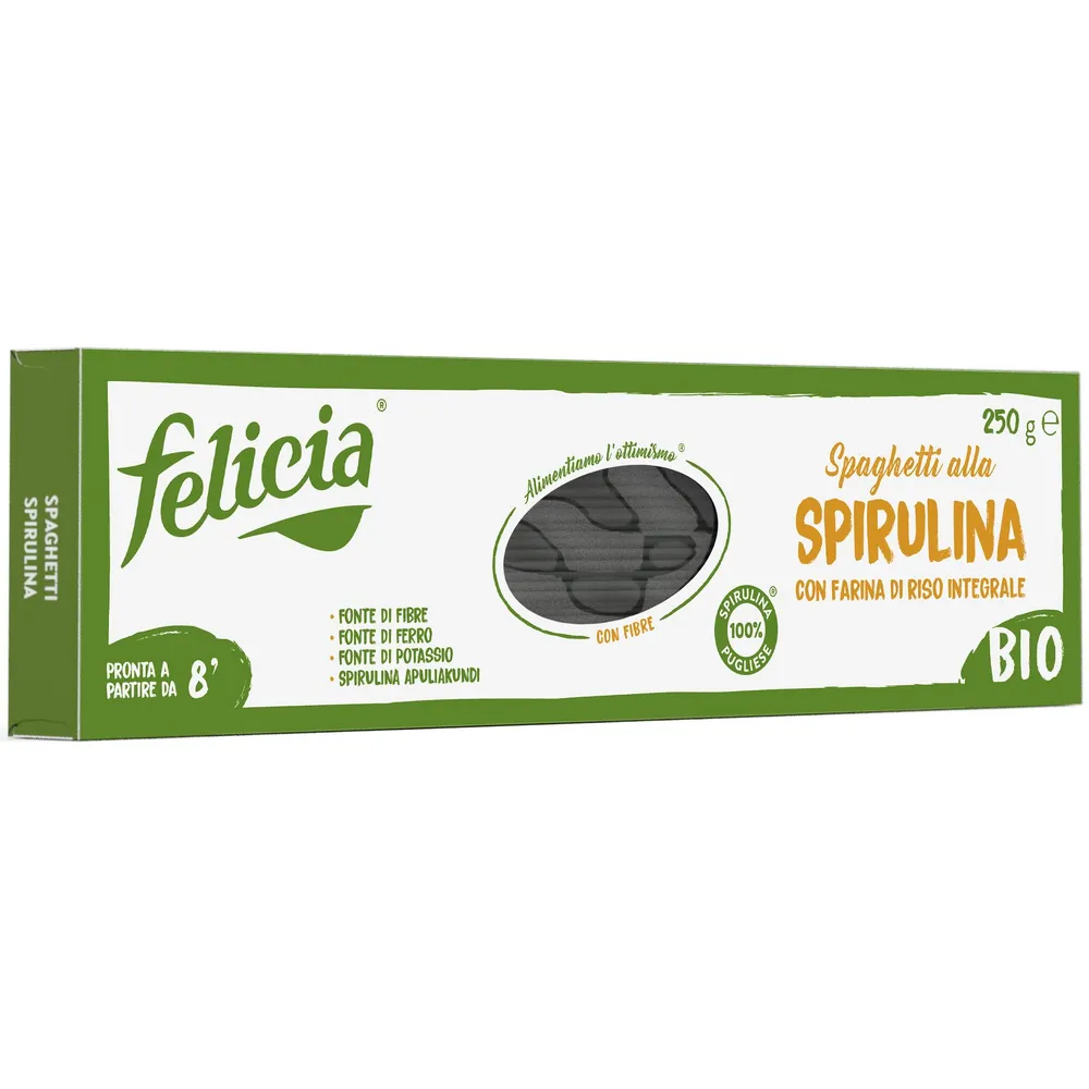Спагеті Felicia Spirulina 250гр  арт. 08364 