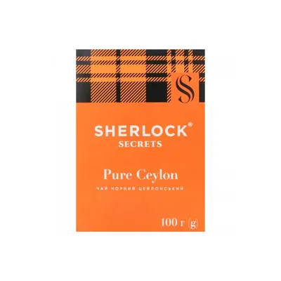 Чай Sherlock Pure Ceylon 100гр  арт. 03349