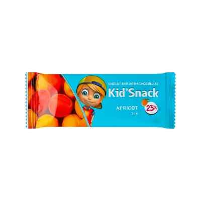 Батончик KidSnack Енер. абр. 30гр  арт. 06853