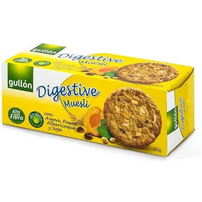 Печиво Gullon Digestive Muesli 365гр  арт. 00774