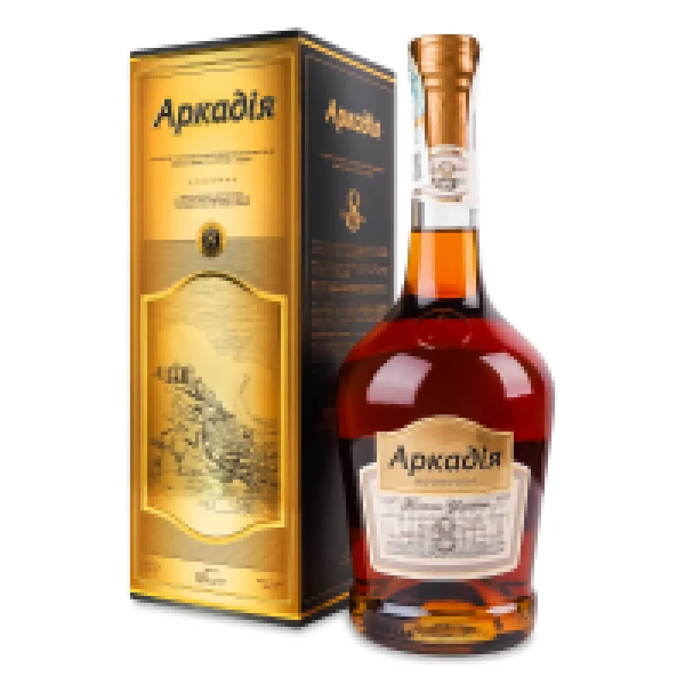 Коньяк Аркадія коробка 0,5л  арт. 08605 