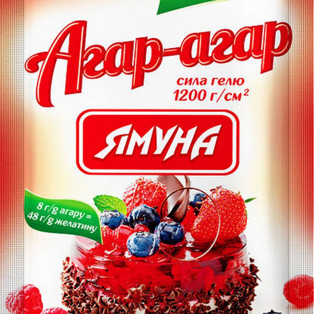 Приправа Агар-агар Ямуна 8гр  арт. 02213 