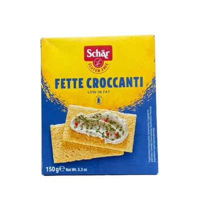 Хлібці Schar без глютену та лактози 150гр  арт. 07383
