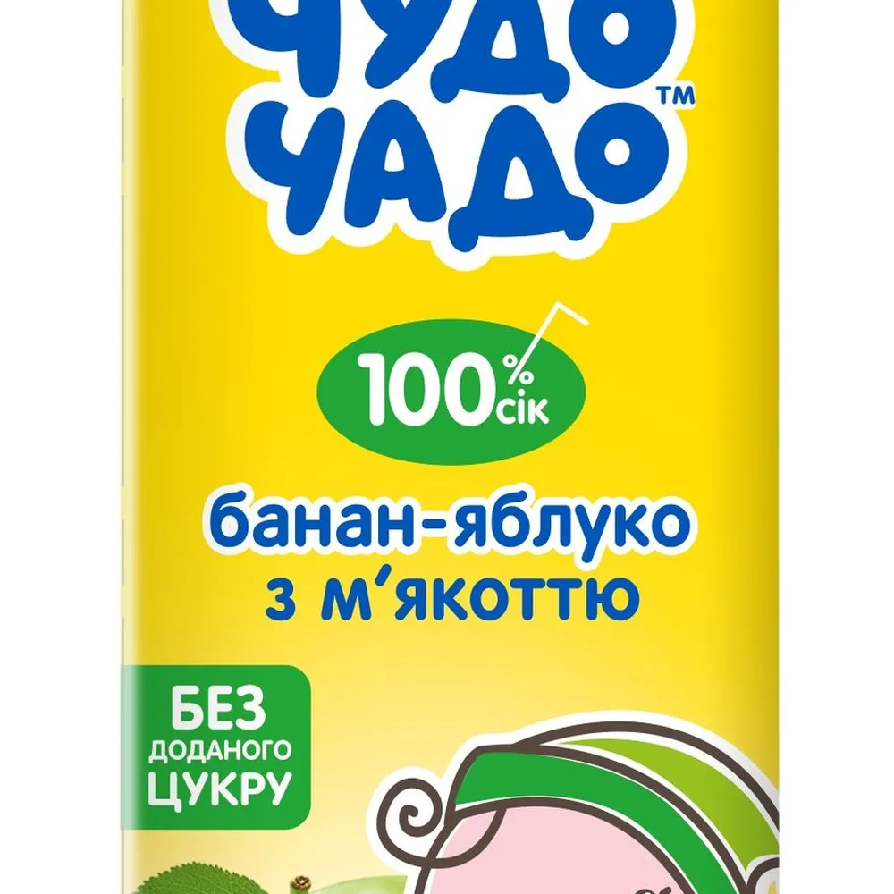 Сік Чудо Чадо бан/ябл 0,2л  арт. 04529 