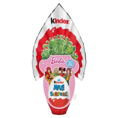 Яйце з сюрпризом Kinder Maxi Barbi 150гр  арт. 10518
