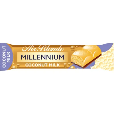 Батончик Millennium Blond кокос 25гр  арт. 04850