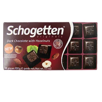 Шоколад Schogetten Hazelnuts 100гр  арт. 07865