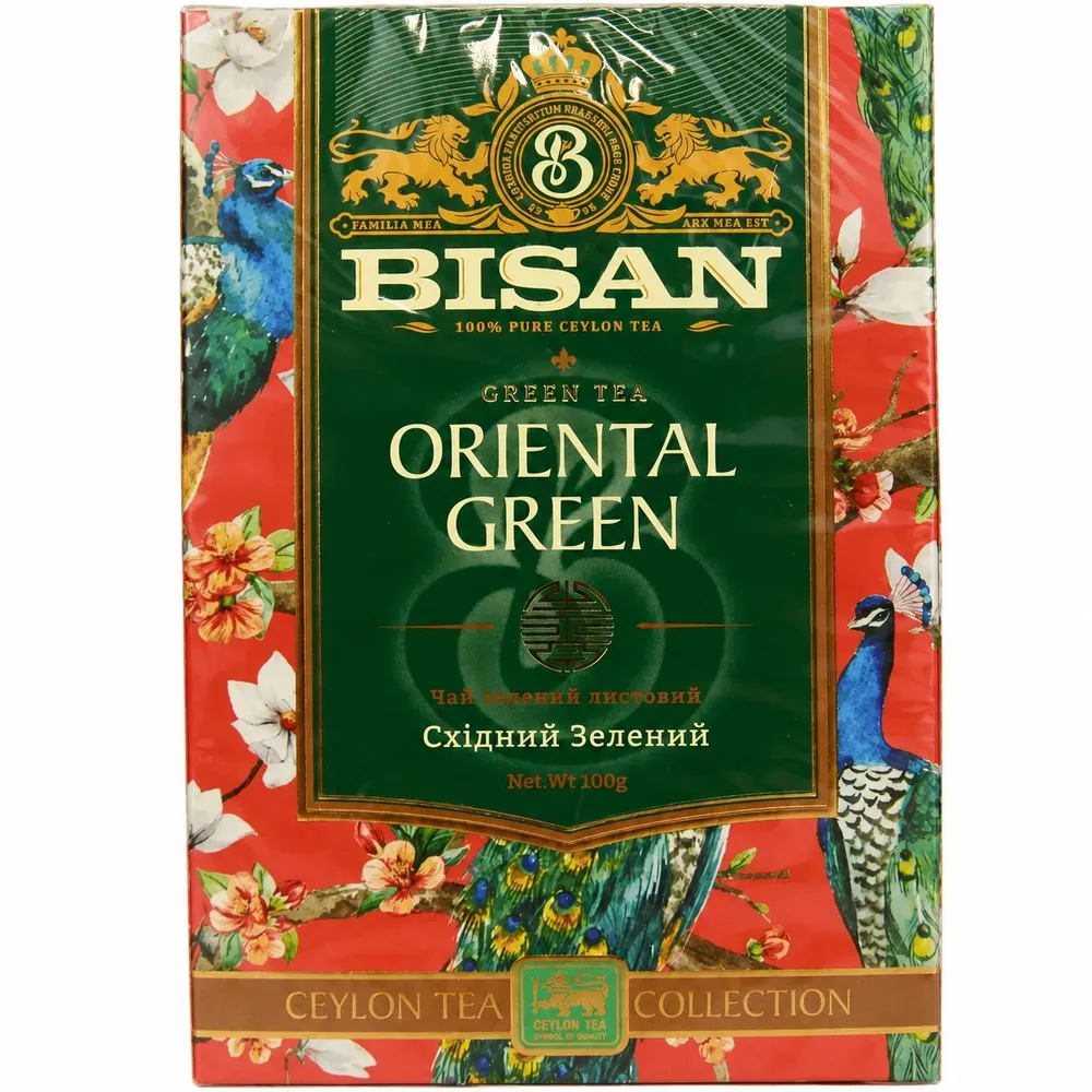 Чай Bisan Східний зелений 150гр  арт. 10837 