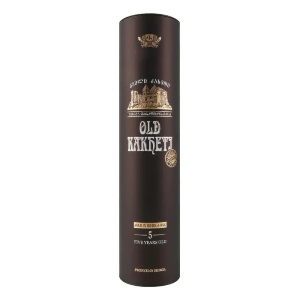 Бренді Old Kakheti 5* тубус 0,5л  арт. 10147 
