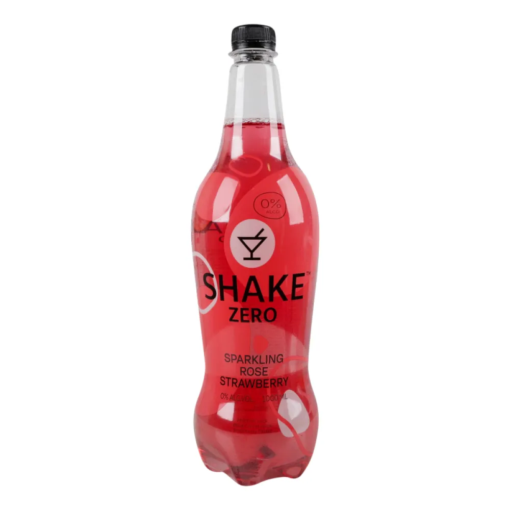 Напій газований Shake 0% Zero Strawberry 1л  арт. 08782 