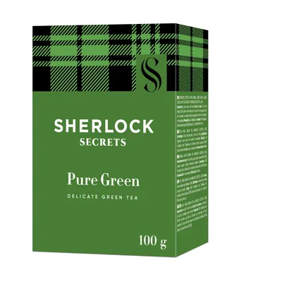 Чай Sherlock зелений 100гр  арт. 07251