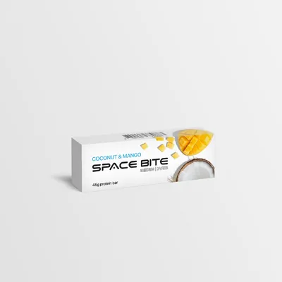 Батончик Space Bite Coconut & Mango 45гр  арт. 08855
