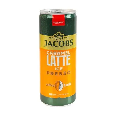 Холодна кава Jacobs IcePresso Latte Caramel з/б 250мл  арт. 10762